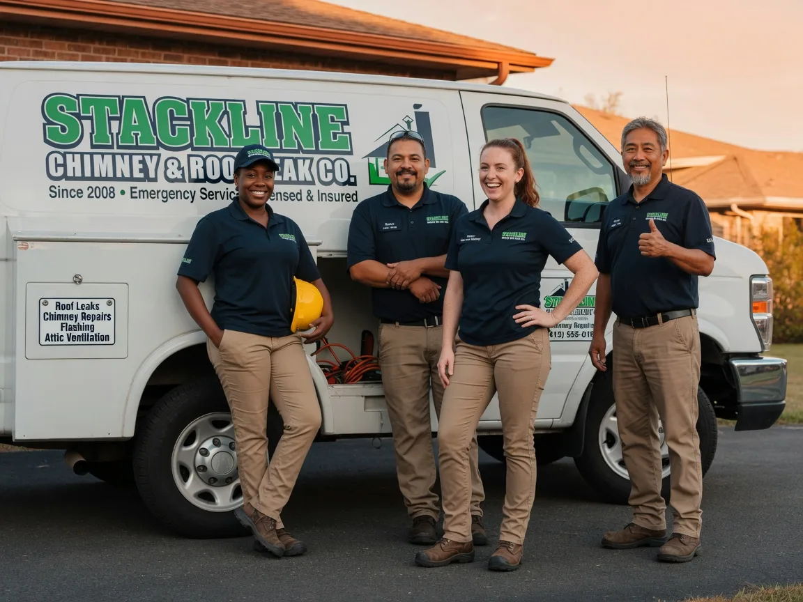Chimney flashing repair company in Gilbert, PA